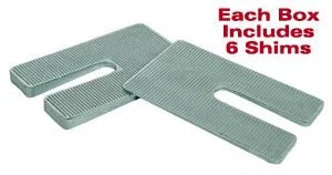 SPC Performance 10463, ZINC SHIMS 2.5x5x3.5 deg
