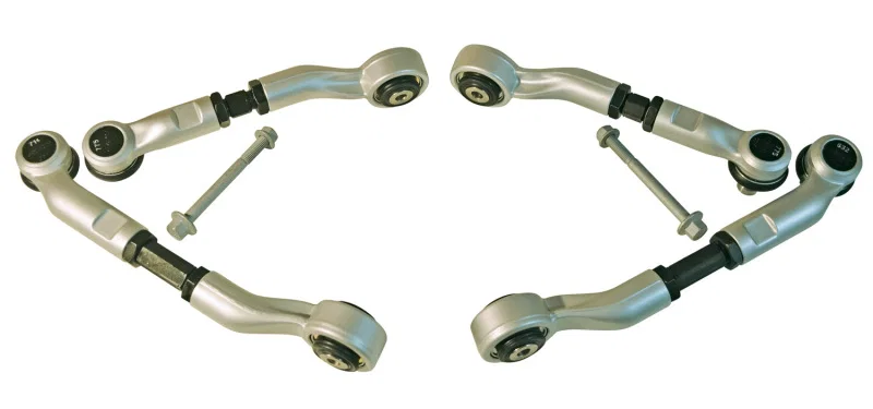 SPC Performance 81358, 98-08 Audi A4/S4/RS4 / 98-05 VW Passat Front Adj Upper Racing Control Arm Kit
