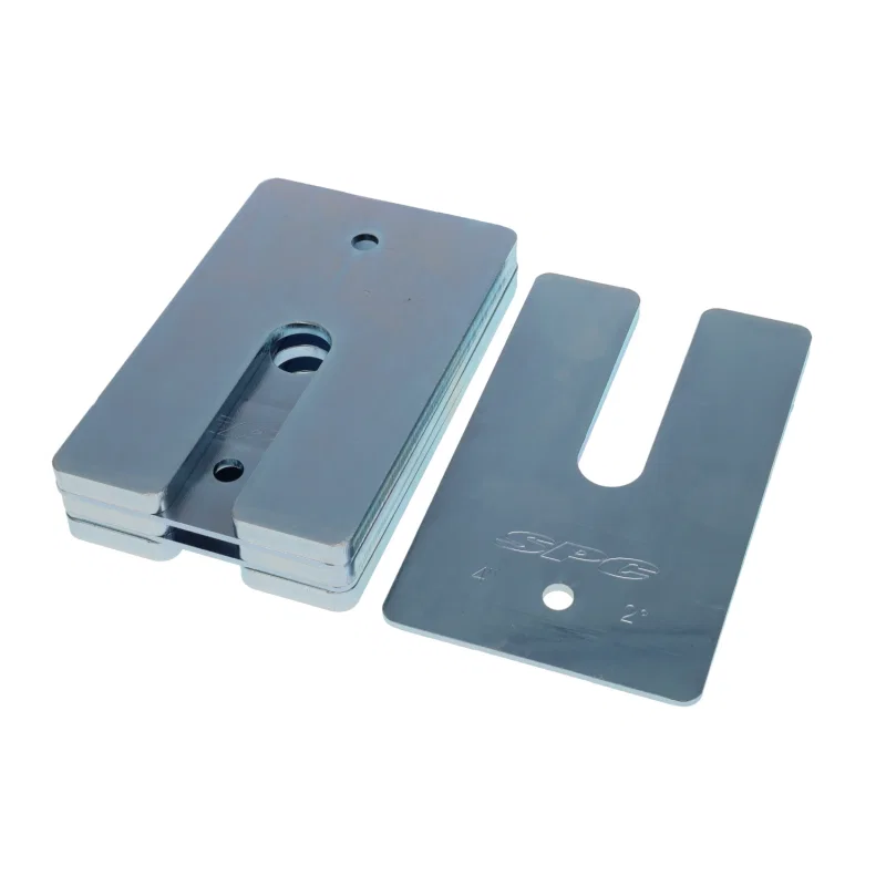 SPC Performance 10736, Steel Shim 4X6.5X2 - Pack of 6