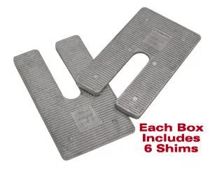 SPC Performance 10472, AL SHIMS 2.5X5X4 deg. (6)