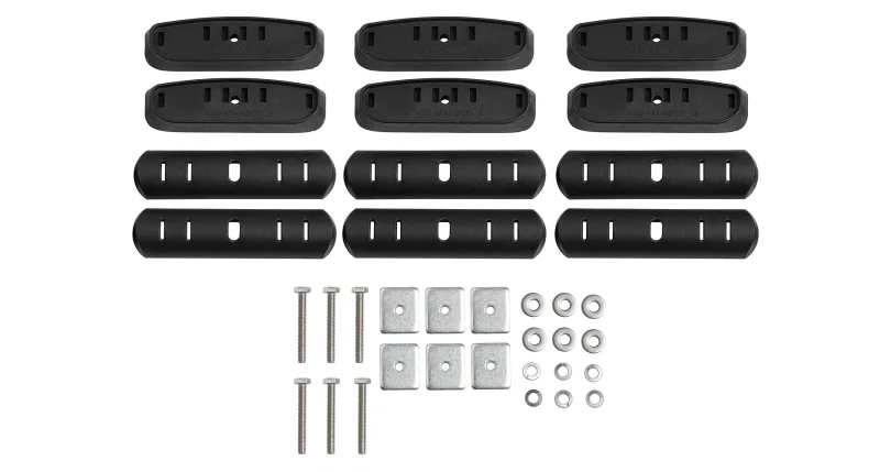 Rhino-Rack RCP79-BK, Base Kit for Mercedes-Benz Sprinter (6 pcs)