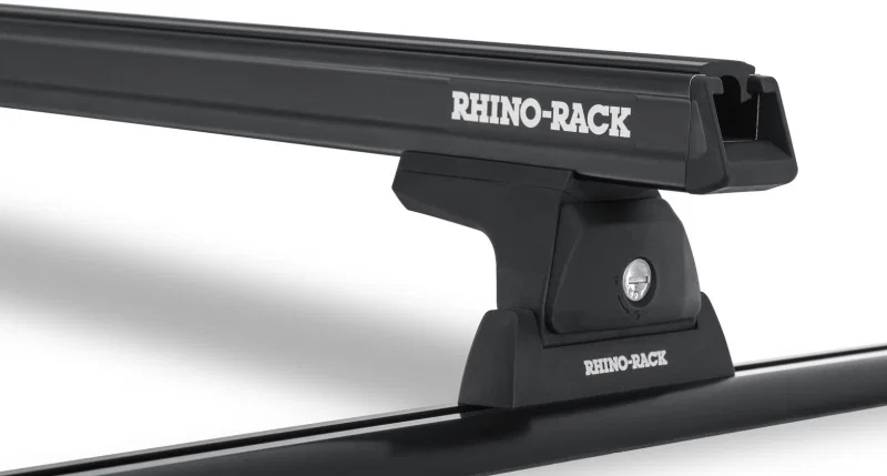 Rhino-Rack Y01-120B, Heavy Duty 54in 2 Bar Roof Rack w/Tracks - Black
