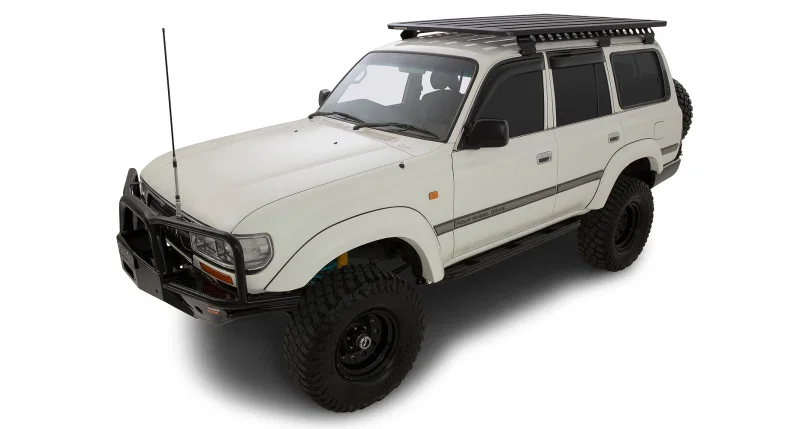 Rhino-Rack RGMB2, Toyota Landcruiser 80 Series Wagon Backbone Mounting System - Long Guttermount