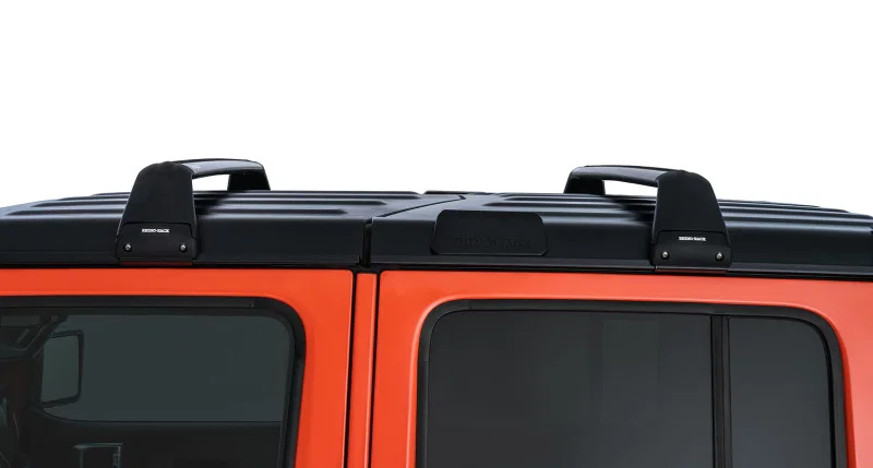 Rhino-Rack SG59, 07-22 Jeep Wrangler JK/JL 4 Door Hard Top Vortex SG 2 Bar Roof Rack - Black