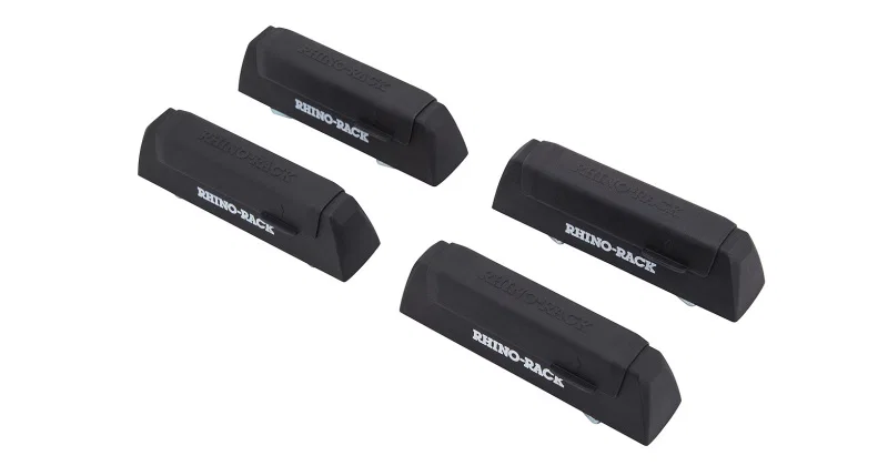 Rhino-Rack QMFK02, Quick Mount Leg Base & Cover w/Hardware - 4 pcs