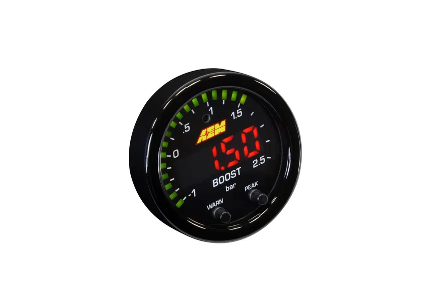 AEM Electronics 30-0306, X-Series Boost Gauge