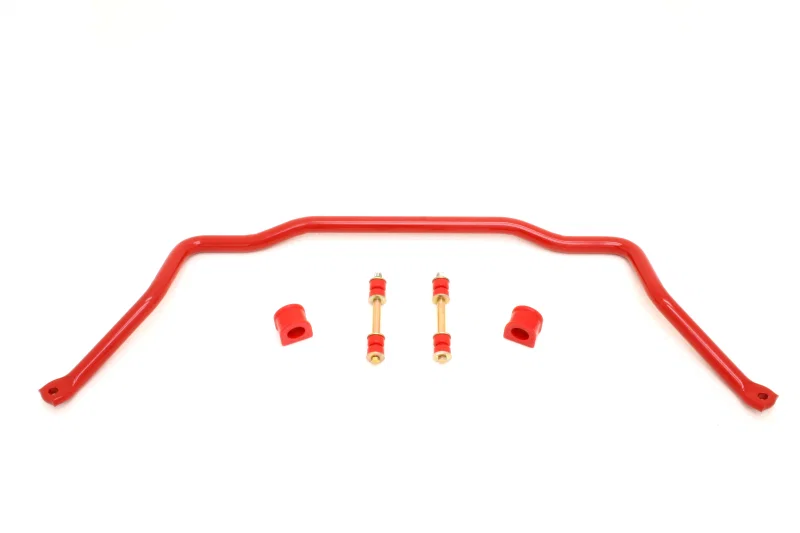 BMR Suspension SB002R, 82-82 3rd Gen F-Body Front Solid 32mm Sway Bar Kit w/ Bushings - Red