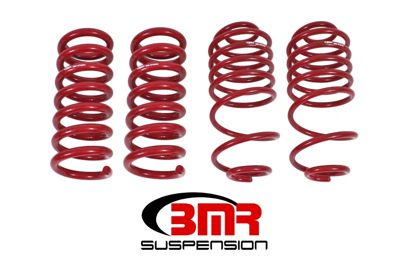 BMR Suspension SP035R, 78-87 G-Body Lowering Spring Kit (Set Of 4) - Red