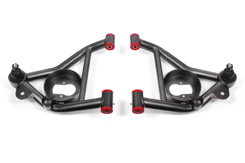 BMR Suspension AA011H, 78-87 G-Body Non-Adj. Lower A-Arms (Polyurethane) - Black Hammertone