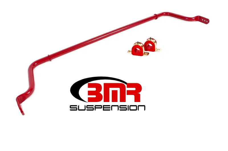BMR Suspension SB054R, 16-17 6th Gen Camaro Rear Hollow 32mm Adj. Sway Bar Kit - Red