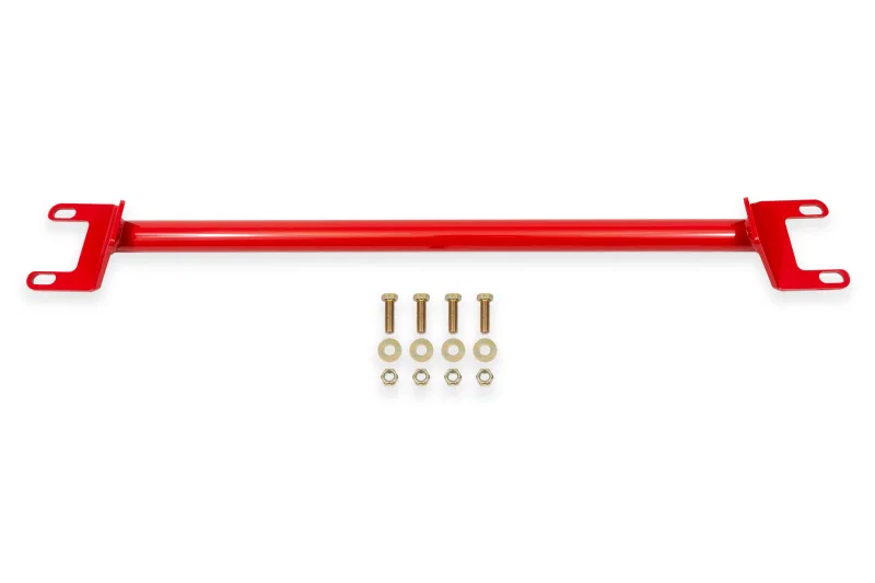 BMR Suspension STB402R, 64-67 GM A-Body Rear Shock Tower Brace - Red