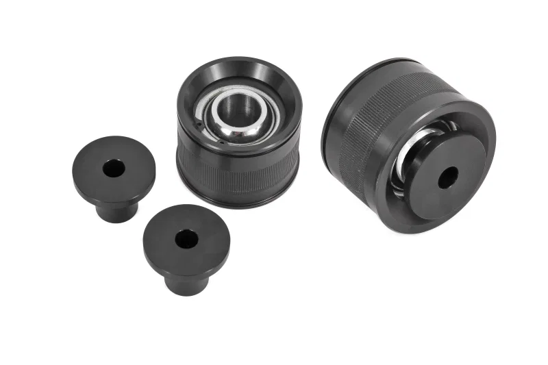 BMR Suspension BK070, 16-17 6th Gen Camaro Front Radius Rods Bearing Kit - Black