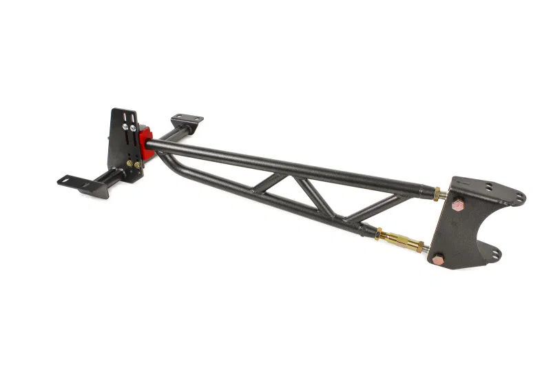 BMR Suspension TA013H, 93-02 F-Body w/o DSL Torque Arm Tunnel Mount (For Stock Exhaust) - Black Hammertone