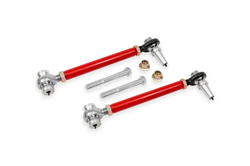 BMR Suspension FLC368R, 16-24 Chevy Camaro Front Double Adjustable Lower Control Arms - Rear - Red