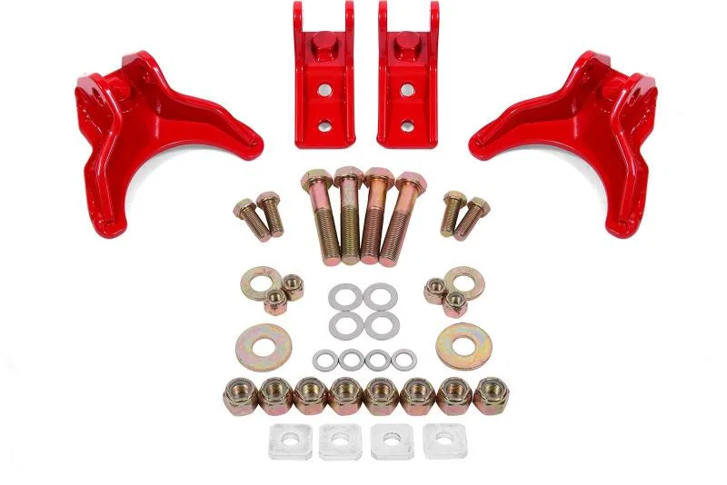 BMR Suspension CCK341R, 82-02 3rd Gen F-Body Coilover Conversion Kit Rear Non-Adj Shock Mount w/o CAB - Red