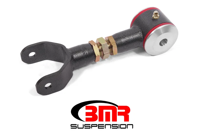 BMR Suspension UTCA032H, 11-14 S197 Mustang Upper Control Arm On-Car Adj. (Polyurethane) - Black Hammertone