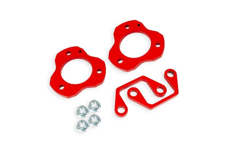 BMR Suspension LLK1860R, 21-25 Ford Bronco (Exc. Bronco Sport) 1in Leveling Kit - Red