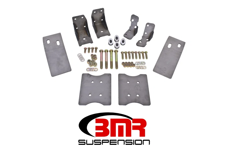 BMR Suspension TBR001, 79-04 Fox Mustang Torque Box Reinforcement Plate Kit (TBR002 And TBR003) - Natural