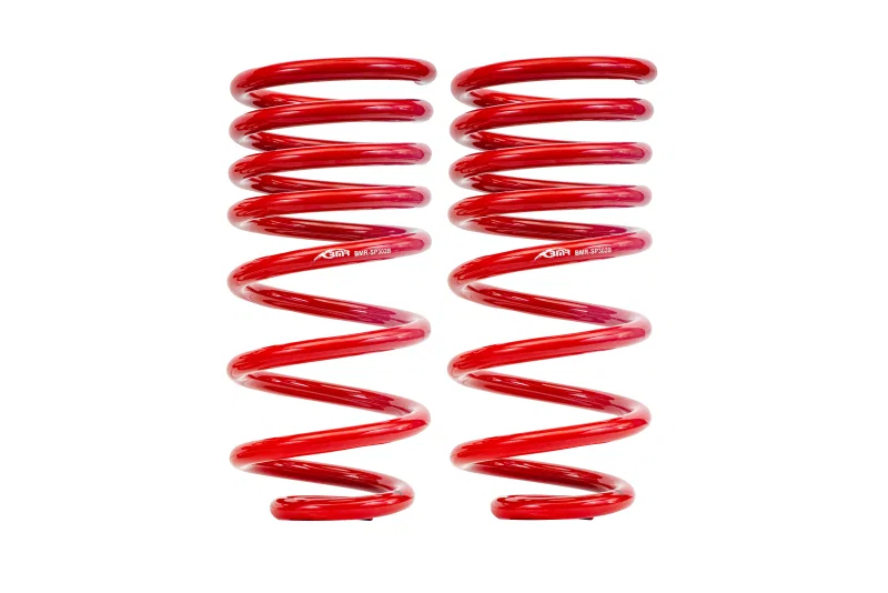 BMR Suspension SP302R, 08-09 Pontiac G8 1.0in Drop Rear Lowering Springs - Red