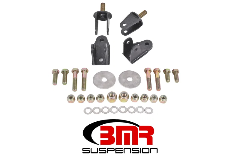 BMR Suspension CCK009H, 79-04 Fox Mustang Rear Coilover Conversion Kit w/o Control Arm Bracket - Black Hammertone