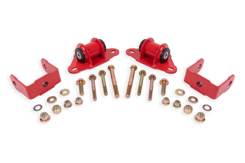 BMR Suspension TM571R, 14-19 Chevrolet Corvette Transmission/Differential Mount - Red