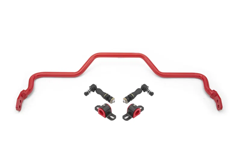BMR Suspension SB345R, 82-02 F-Body Rear Hollow 29mm Adjustable Sway Bar Kit - Red