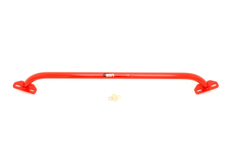 BMR Suspension MSTB001R, 93-02 F-Body V8 Chrome Moly Shock Tower Brace - Red