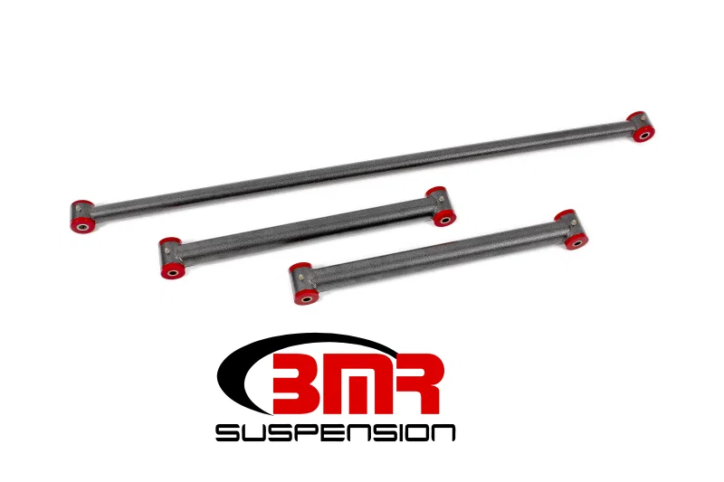 BMR Suspension RSK031H, 82-02 3rd Gen F-Body Non-Adj. Rear Suspension Kit Poly (Polyurethane) - Black Hammertone