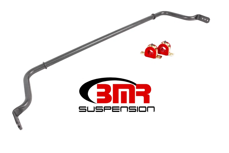 BMR Suspension SB054H, 16-17 6th Gen Camaro Rear Hollow 32mm Adj. Sway Bar Kit - Black Hammertone