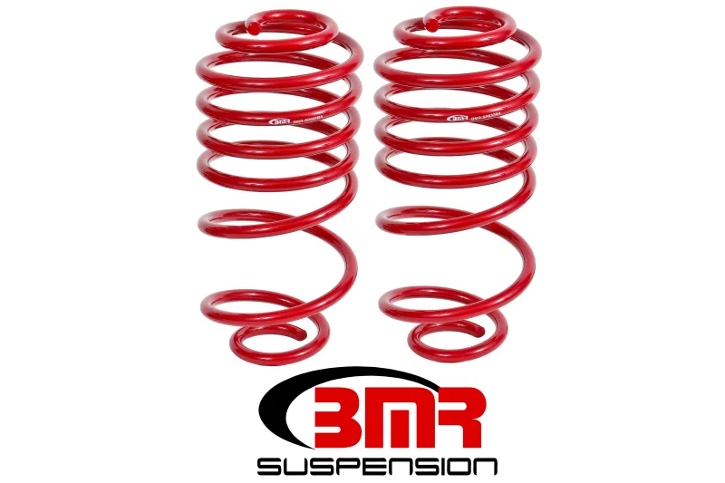 BMR Suspension SP037R, 78-87 G-Body Rear Lowering Springs - Red