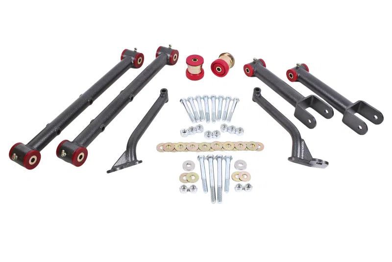 BMR Suspension RSK468H, 78-87 G-Body Rear Suspension Kit - Black Hammertone