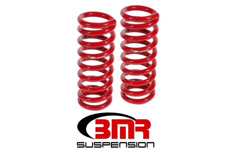 BMR Suspension SP056R, 67-69 1st Gen F-Body Big Block Front Lowering Springs - Red