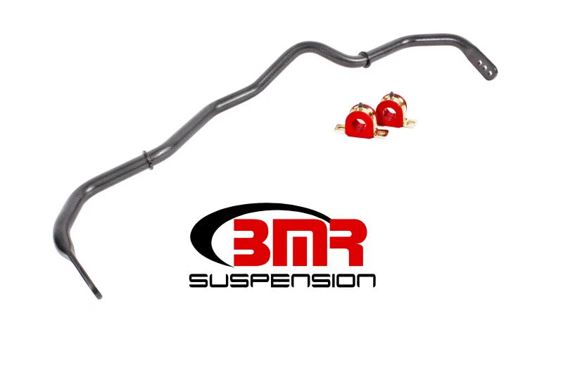 BMR Suspension SB053H, 16-17 6th Gen Camaro Front Hollow 32mm Adj. Sway Bar Kit - Black Hammertone