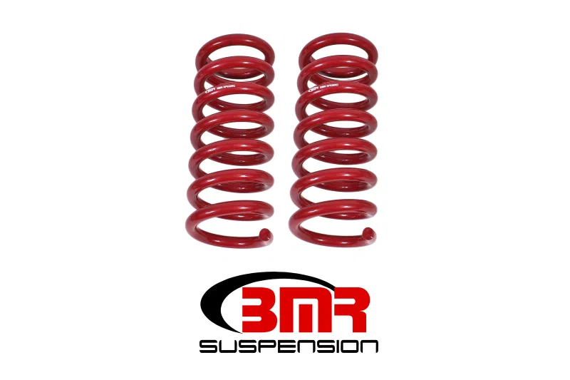 BMR Suspension SP036R, 82-82 3rd Gen F-Body Front Lowering Springs - Red