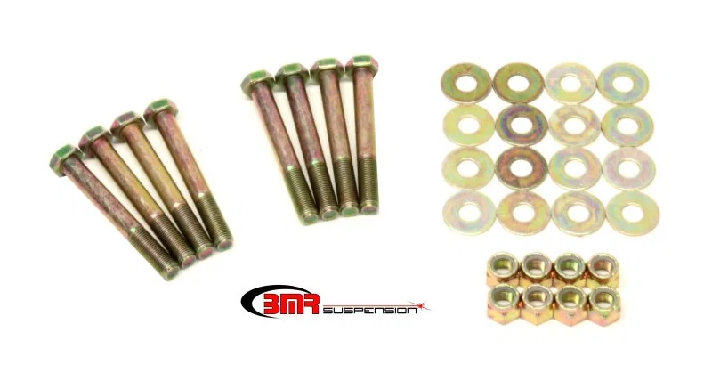 BMR Suspension RH002, 64-72 A-Body Control Arm Hardware Kit Rear Upper And Lower - Zinc plated