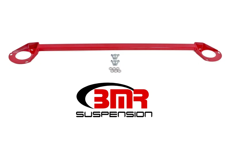 BMR Suspension STB018R, 16-17 6th Gen Camaro V8 Only Front Strut Tower Brace - Red