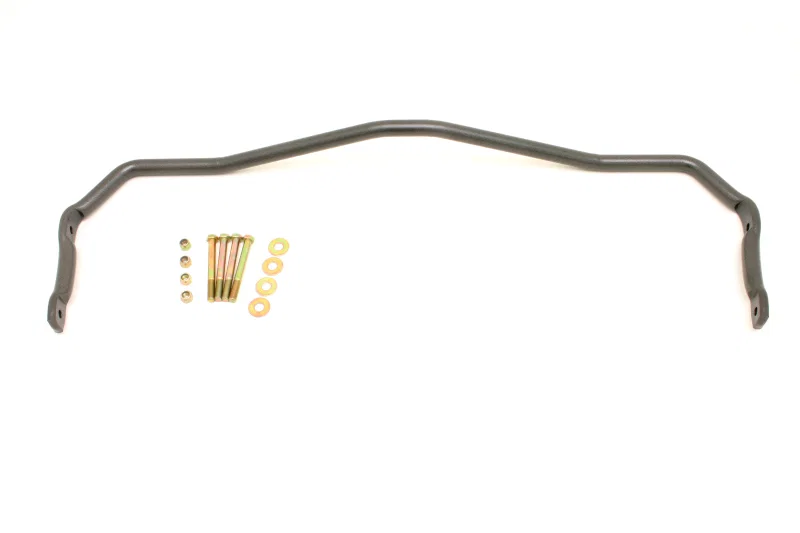 BMR Suspension SB009H, 64-72 A-Body Rear Solid 1.0in Sway Bar Kit - Black Hammertone
