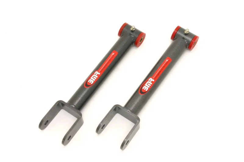 BMR Suspension UTCA010H, 64-67 A-Body Non-Adj. Upper Control Arms (Polyurethane) - Black Hammertone