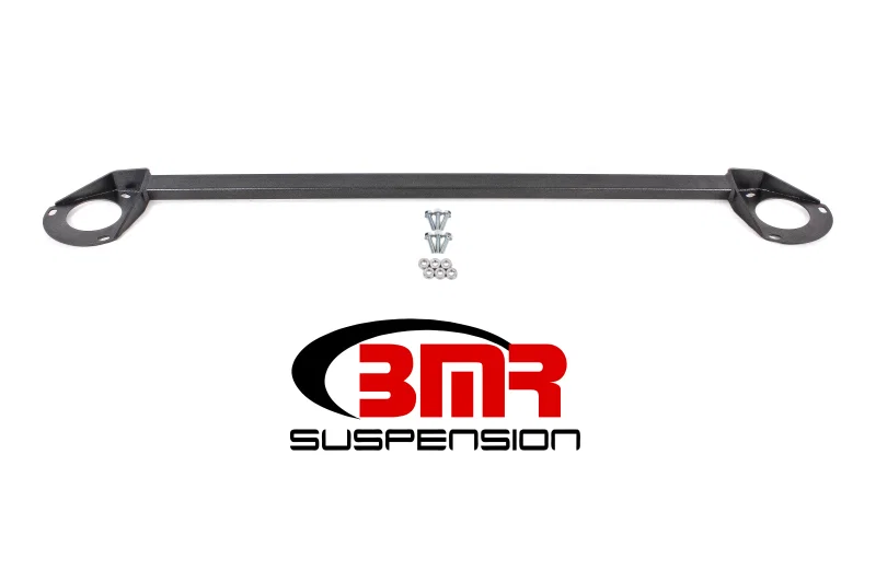 BMR Suspension STB018H, 16-17 6th Gen Camaro V8 Only Front Strut Tower Brace - Black Hammertone