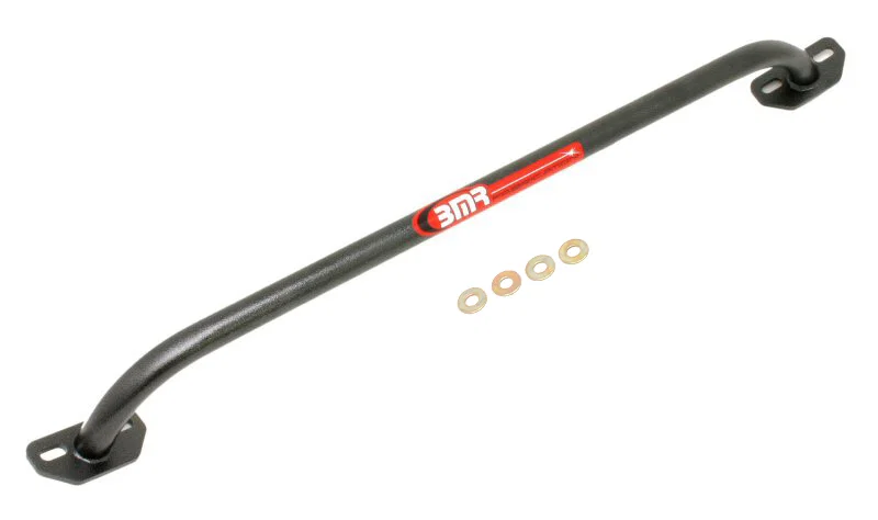 BMR Suspension STB001H, 93-02 F-Body V8 Shock Tower Brace - Black Hammertone