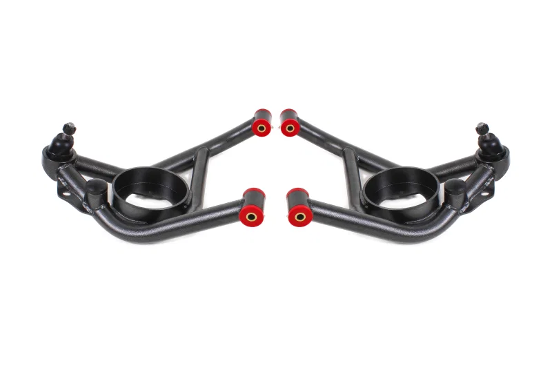 BMR Suspension AA014H, 70-81 2nd Gen F-Body Non-Adj. Lower A-Arms (Polyurethane) - Black Hammertone
