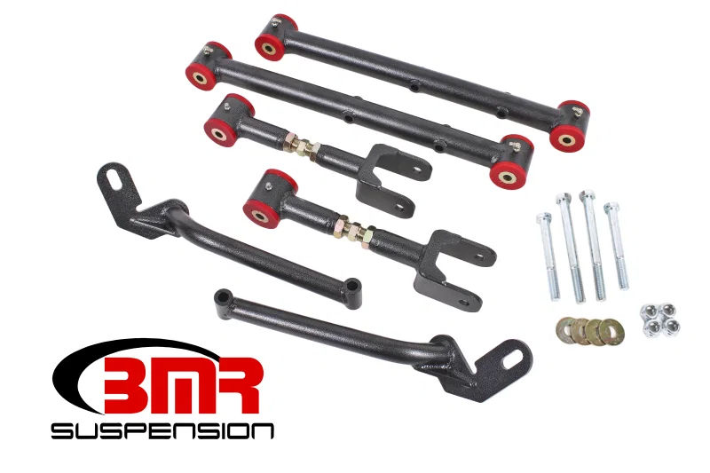 BMR Suspension RSK028H, 78-87 G-Body Adj. Rear Suspension Kit - Black Hammertone