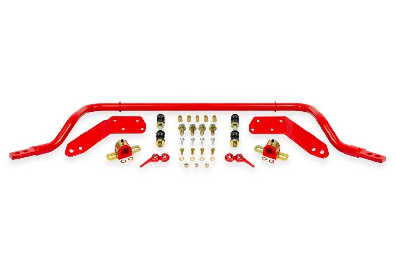 BMR Suspension SB461R, 78-87 G-Body Front Sway Bar Kit - 1.25in Hollow - 2-Hole Adjustable - Red
