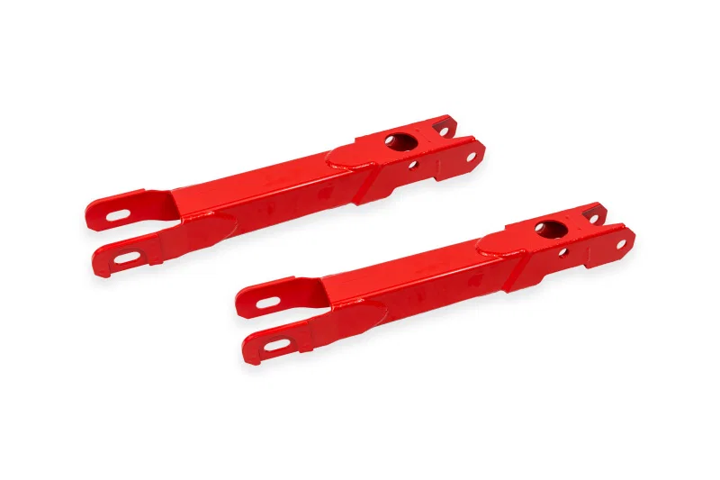 BMR Suspension LCA361R, 16-24 Chevrolet Camaro (6th Gen) Non-Adjustable Rear Lower Control Arm - Red