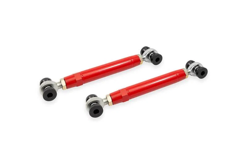 BMR Suspension UCA1864R, 2021+ Ford Bronco (Exc. Bronco Sport) Upper Control Arms - Double Adj. - Red