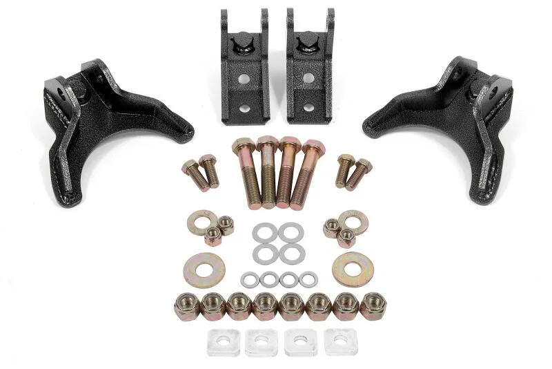 BMR Suspension CCK341H, 82-02 3rd Gen F-Body Coilover Conversion Kit Rear Non-Adj Shock Mount w/o CAB - Black Hammertone