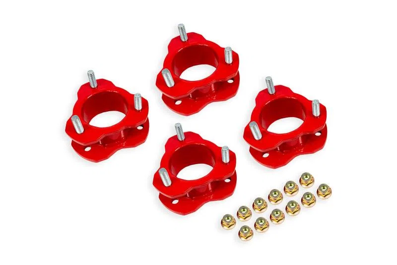 BMR Suspension LLK1861R, 21-25 Ford Bronco (Exc. Bronco Sport) 2in Leveling Kit - Red