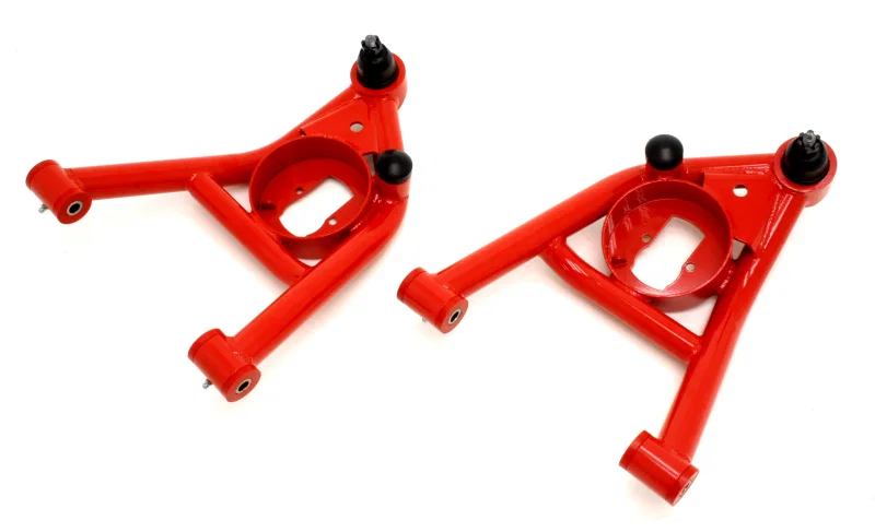 BMR Suspension AA016R, 64-72 A-Body Non-Adj. Lower A-Arms (Polyurethane) - Red