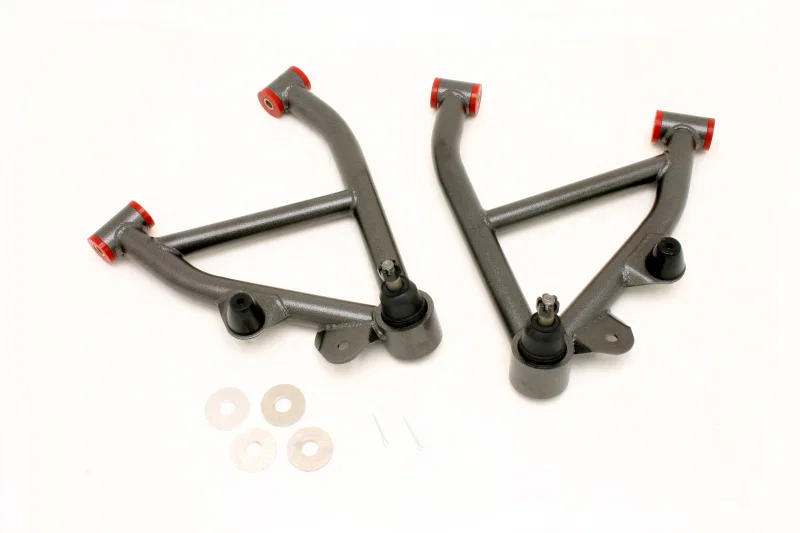 BMR Suspension AA007H, 82-82 3rd Gen F-Body Non-Adj. A-Arms Lower (Poly) w/ No Spring Pocket - Black Hammertone
