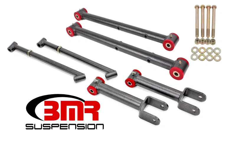 BMR Suspension RSK017H, 68-72 A-Body Non-Adj. Rear Suspension Kit - Black Hammertone